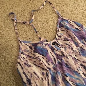 Maxi dress with slit